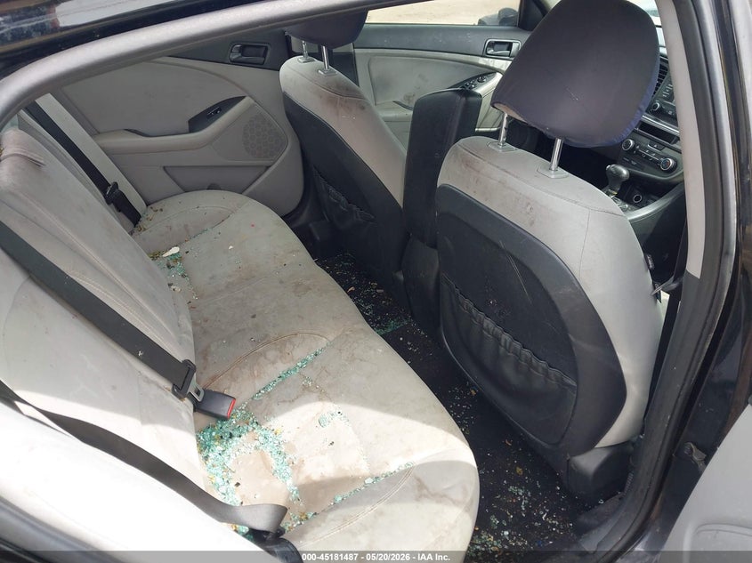 2014 Kia Optima VIN 5XXGM4A70EG327929 IAAI salvage auction — FRONT & REAR, Clear (Indiana), sold $300 on 2026-07-07 (photo 8)