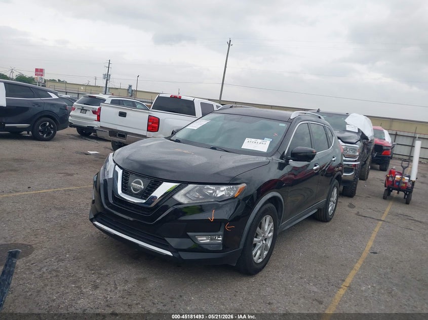 2017 Nissan Rogue VIN KNMAT2MT0HP606784 IAAI salvage auction — REAR END, Original (Texas), sold $3,700 on 2026-07-08 (photo 2)