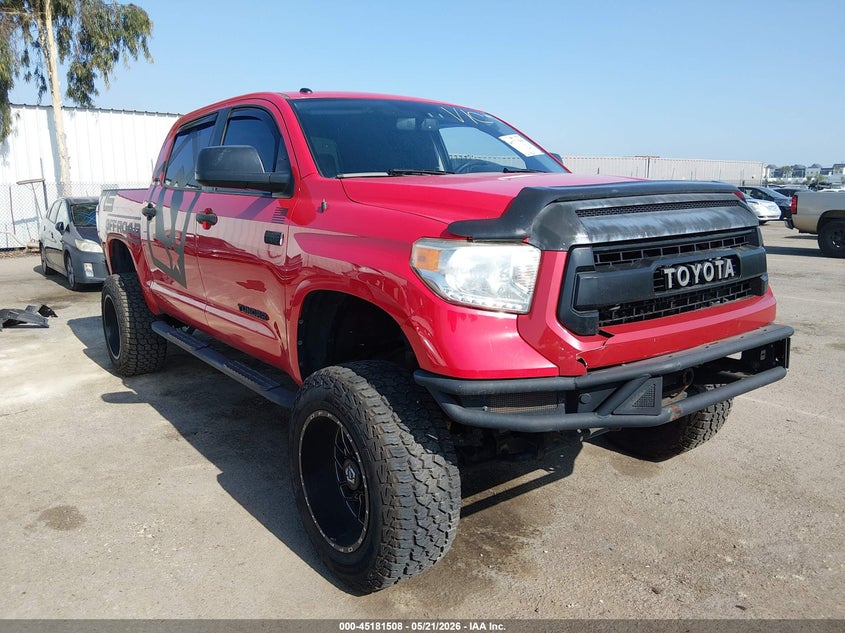 2014 Toyota Tundra VIN 5TFDY5F18EX350966 IAAI salvage auction — THEFT, Salvage (California), sold $10,375 on 2026-07-24 (photo 1)