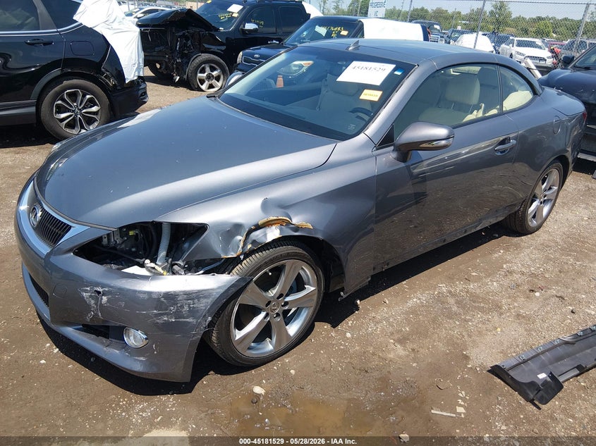 2015 Lexus Is VIN JTHFF2C21F2532807 IAAI salvage auction — FRONT END, Salvage Title, sold $8,000 on 2026-07-16 (photo 2)