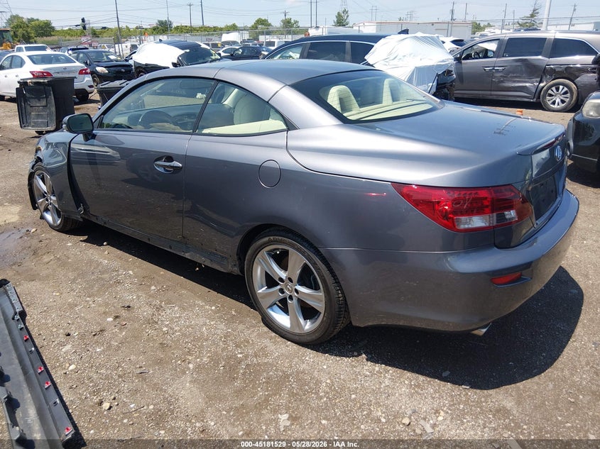 2015 Lexus Is VIN JTHFF2C21F2532807 IAAI salvage auction — FRONT END, Salvage Title, sold $8,000 on 2026-07-16 (photo 3)