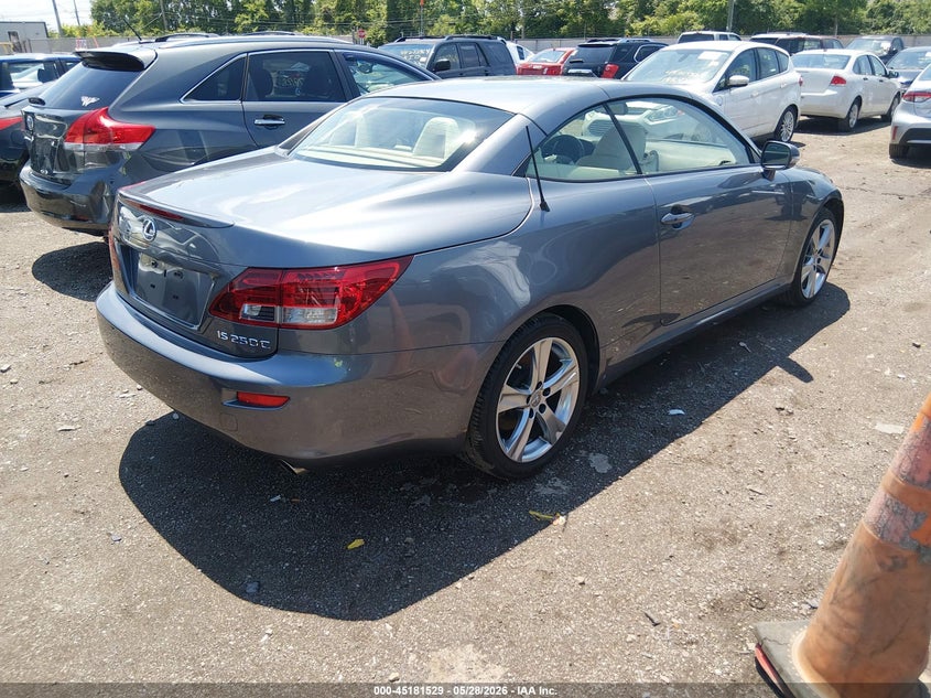 2015 Lexus Is VIN JTHFF2C21F2532807 IAAI salvage auction — FRONT END, Salvage Title, sold $8,000 on 2026-07-16 (photo 4)