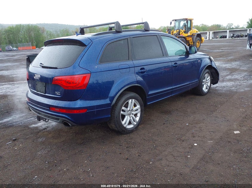 2014 Audi Q7 VIN WA1DGBFE0ED010923 IAAI salvage auction — FRONT END, Salvage (Idaho), sold $25 on 2026-07-23 (photo 4)