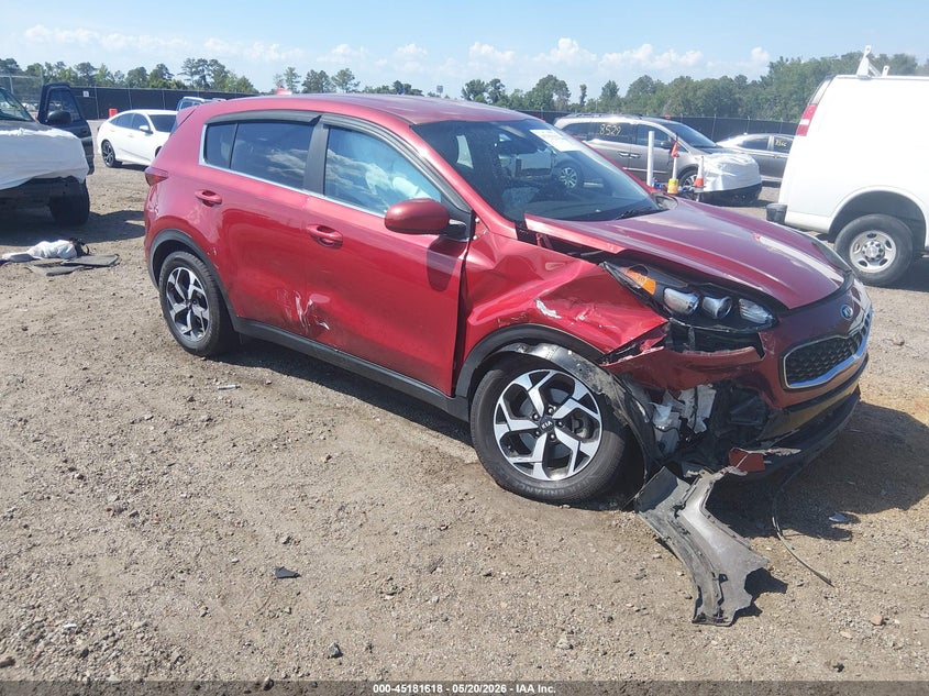 2020 Kia Sportage VIN KNDPM3AC9L7838309 IAAI salvage auction — FRONT END, Salvage (South Carolina), sold $2,250 on 2026-07-29 (photo 1)