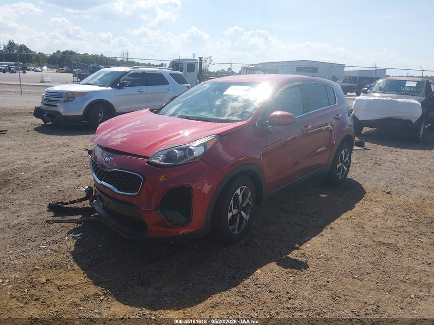 2020 Kia Sportage VIN KNDPM3AC9L7838309 IAAI salvage auction — FRONT END, Salvage (South Carolina), sold $2,250 on 2026-07-29 (photo 2)
