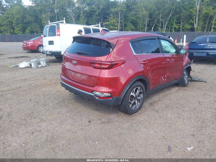 2020 Kia Sportage VIN KNDPM3AC9L7838309 IAAI salvage auction — FRONT END, Salvage (South Carolina), sold $2,250 on 2026-07-29 (photo 4)