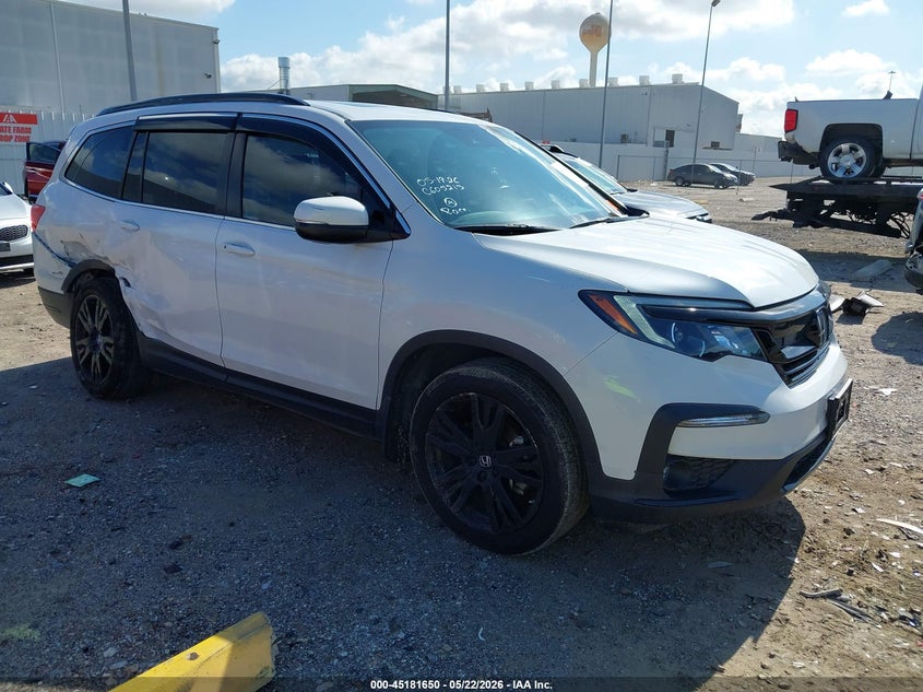 2022 Honda Pilot VIN 5FNYF5H22NB034163 — IAAI salvage auction photo