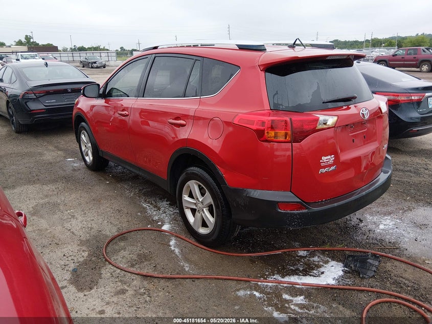 2013 Toyota Rav 4 VIN JTMWFREV3DD017410 IAAI salvage auction — RIGHT REAR, Clear (Oklahoma), sold $3,925 on 2026-07-07 (photo 3)
