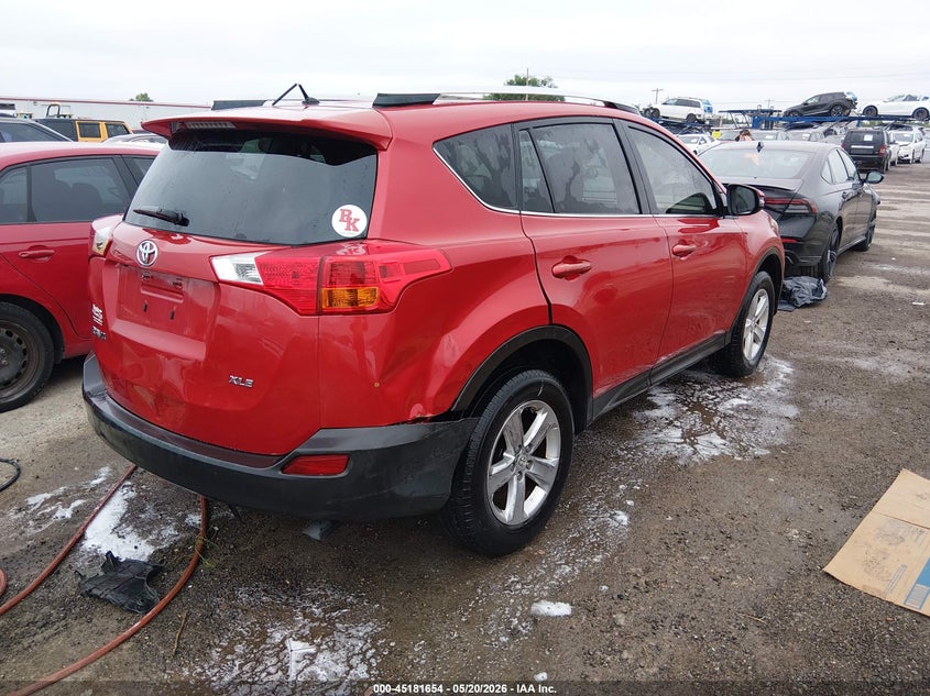 2013 Toyota Rav 4 VIN JTMWFREV3DD017410 IAAI salvage auction — RIGHT REAR, Clear (Oklahoma), sold $3,925 on 2026-07-07 (photo 4)
