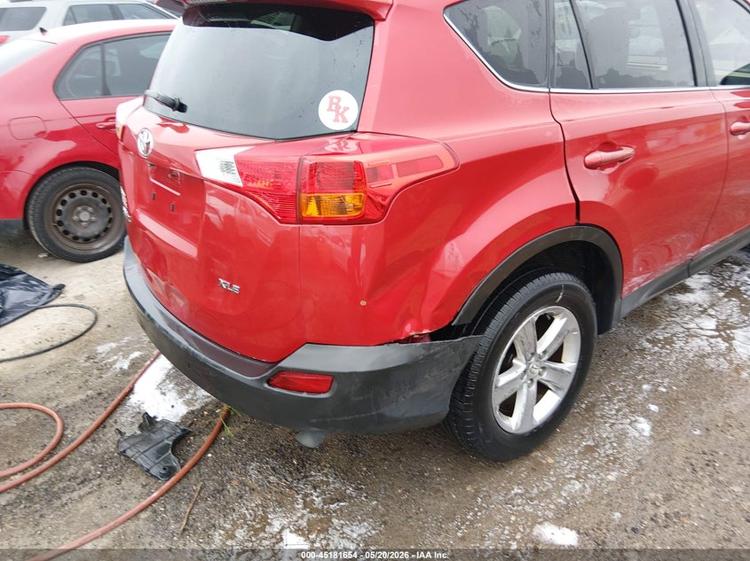 2013 Toyota Rav 4 VIN JTMWFREV3DD017410 IAAI salvage auction — RIGHT REAR, Clear (Oklahoma), sold $3,925 on 2026-07-07 (photo 6)