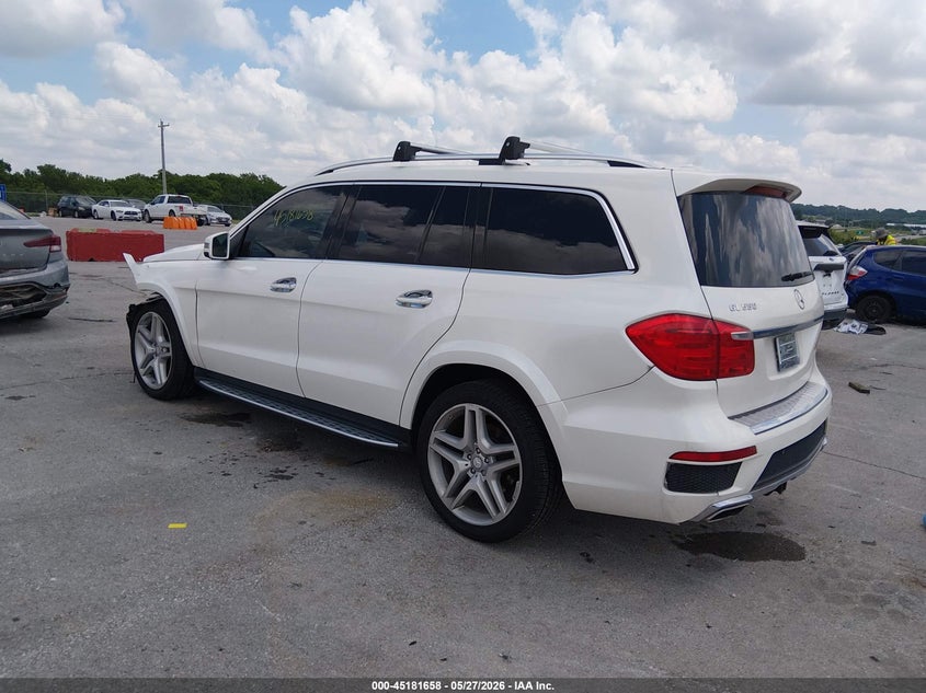 2015 Mercedes-benz Gl-klasse VIN 4JGDF7DEXFA533681 IAAI salvage auction — FRONT END, Salvage (Missouri), sold $3,400 on 2026-07-09 (photo 3)