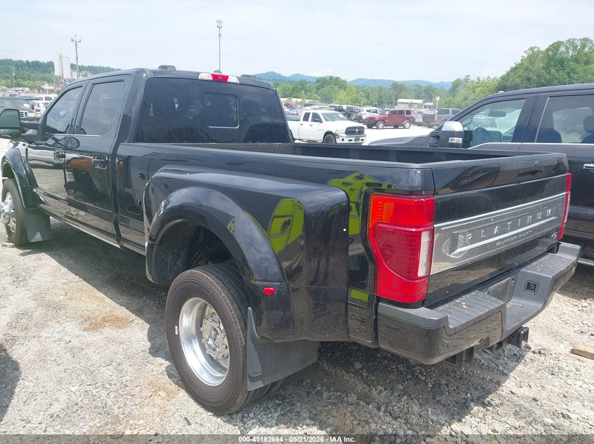 2022 Ford F450 VIN 1FT8W4DT4NEF97208 IAAI salvage auction — RIGHT SIDE, Salvage (North Carolina), sold $37,700 on 2026-08-21 (photo 3)
