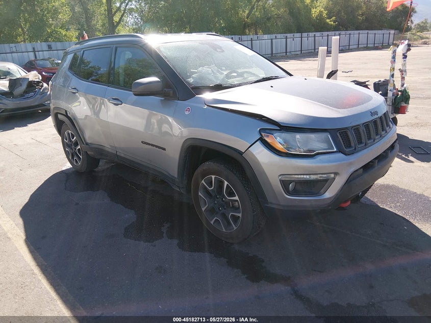 2021 Jeep Compass VIN 3C4NJDDB2MT564831 IAAI salvage auction — FRONT END, Salvage (Utah), sold $3,400 on 2026-07-09 (photo 1)