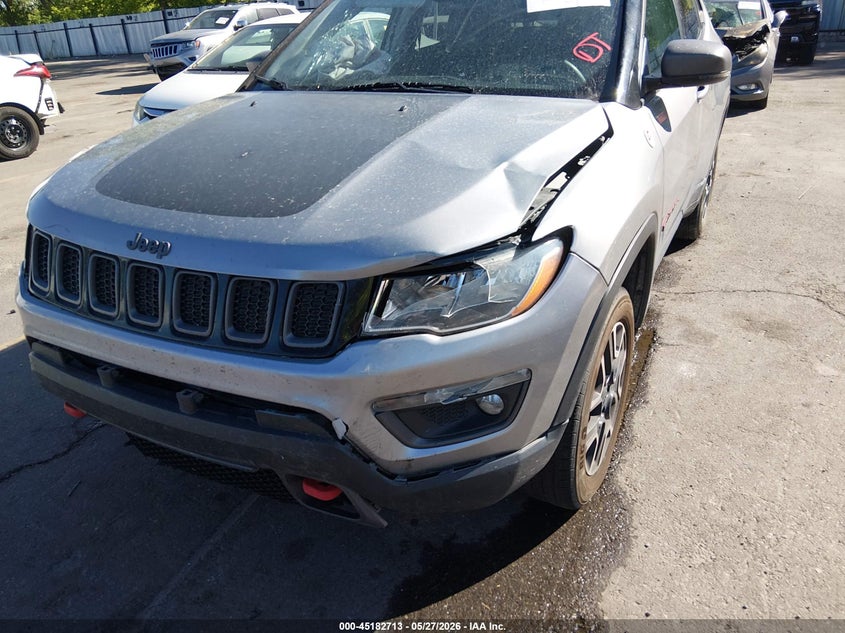2021 Jeep Compass VIN 3C4NJDDB2MT564831 IAAI salvage auction — FRONT END, Salvage (Utah), sold $3,400 on 2026-07-09 (photo 6)