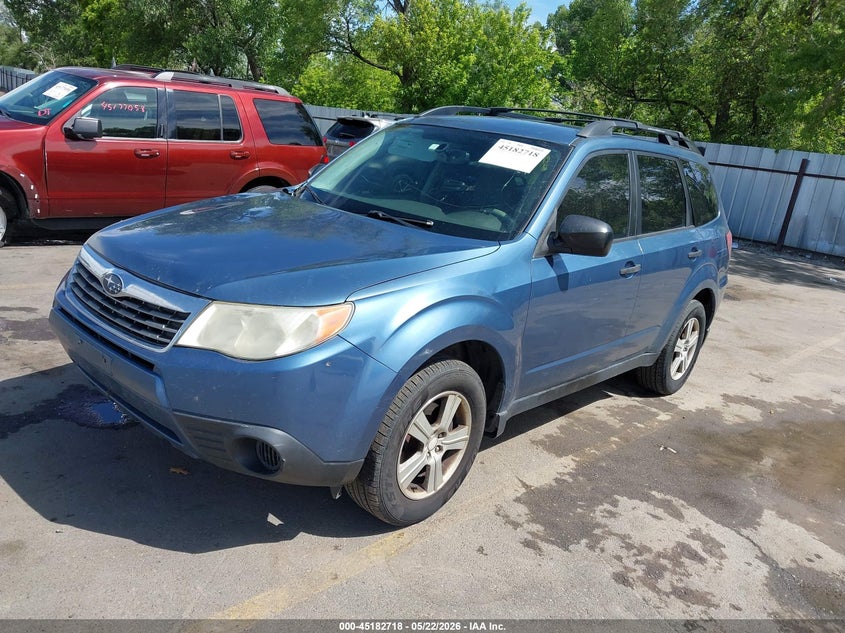 2010 Subaru Forester VIN JF2SH6BC6AH912566 IAAI salvage auction — REAR END, Salvage (Utah), sold $400 on 2026-07-09 (photo 2)
