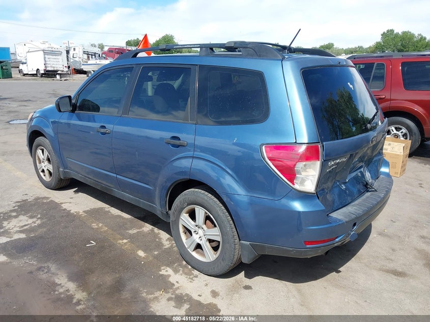 2010 Subaru Forester VIN JF2SH6BC6AH912566 IAAI salvage auction — REAR END, Salvage (Utah), sold $400 on 2026-07-09 (photo 3)