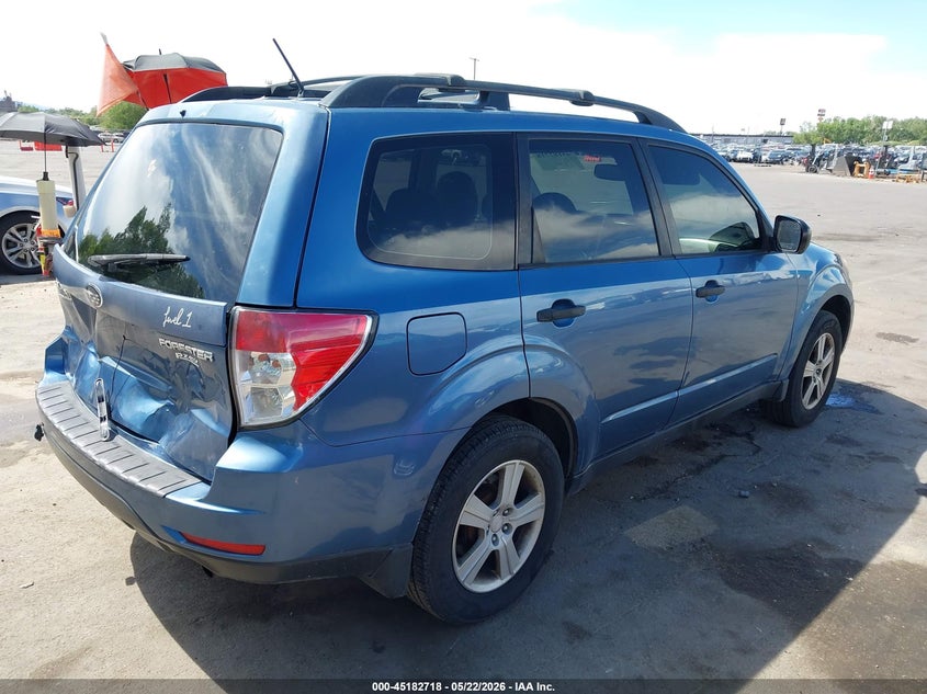 2010 Subaru Forester VIN JF2SH6BC6AH912566 IAAI salvage auction — REAR END, Salvage (Utah), sold $400 on 2026-07-09 (photo 4)