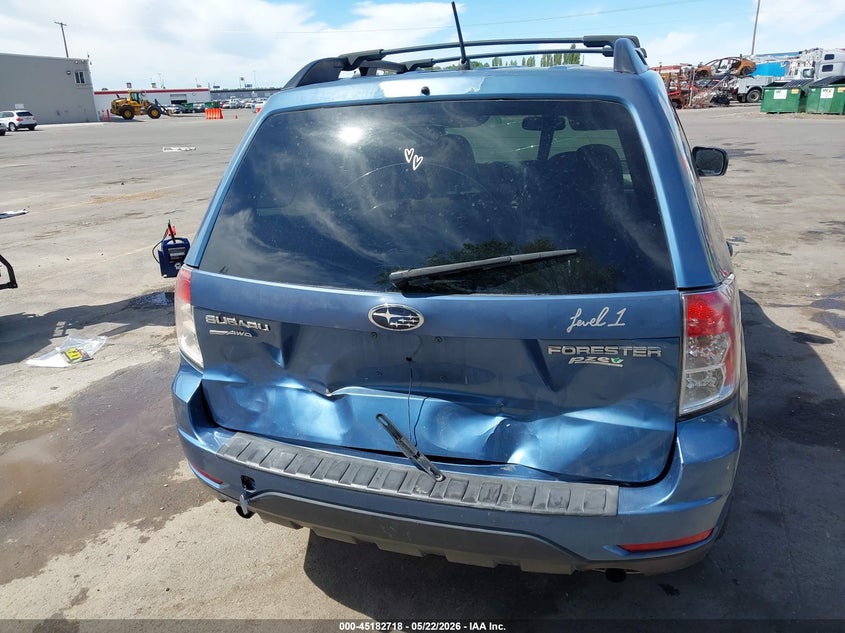 2010 Subaru Forester VIN JF2SH6BC6AH912566 IAAI salvage auction — REAR END, Salvage (Utah), sold $400 on 2026-07-09 (photo 6)