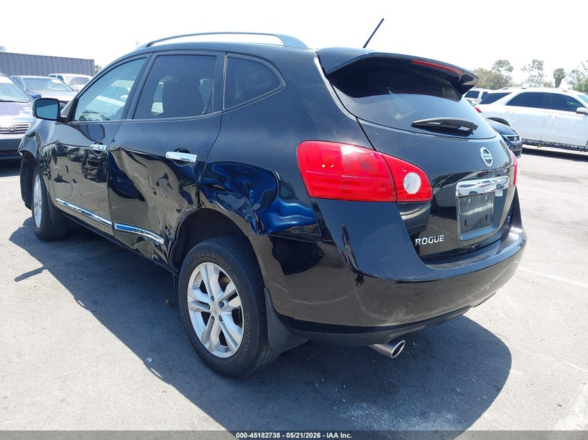 2012 Nissan Rogue VIN JN8AS5MT6CW604836 IAAI salvage auction — FRONT END, Salvage (California), sold $1,150 on 2026-07-09 (photo 3)
