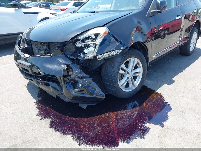 2012 Nissan Rogue VIN JN8AS5MT6CW604836 IAAI salvage auction — FRONT END, Salvage (California), sold $1,150 on 2026-07-09 (photo 6)
