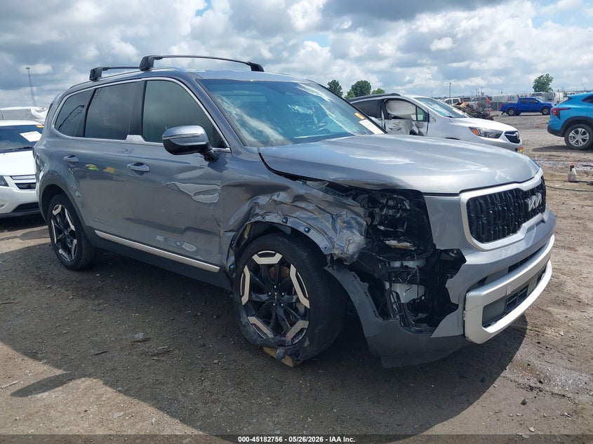 2024 Kia Telluride VIN 5XYP34GC4RG520030 IAAI salvage auction — RIGHT FRONT, Salvage (Arkansas), sold $10,600 on 2026-07-29 (photo 1)