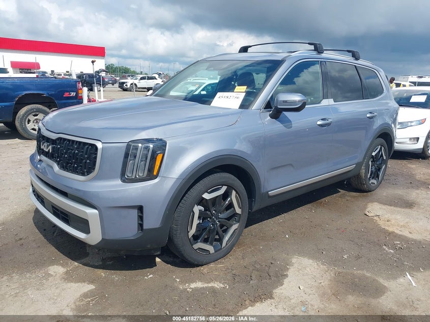 2024 Kia Telluride VIN 5XYP34GC4RG520030 IAAI salvage auction — RIGHT FRONT, Salvage (Arkansas), sold $10,600 on 2026-07-29 (photo 2)