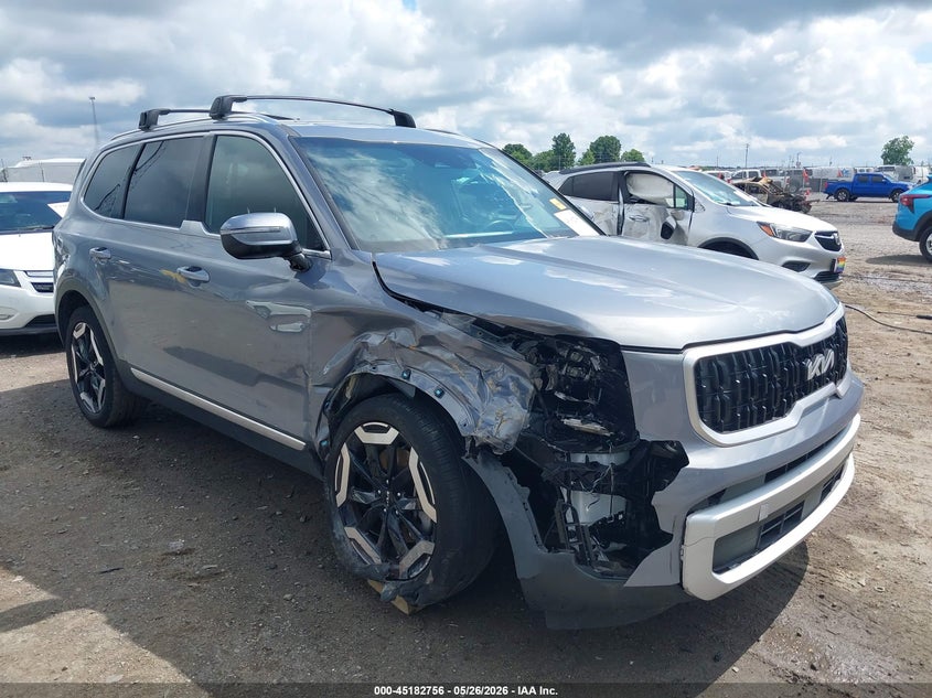 2024 Kia Telluride VIN 5XYP34GC4RG520030 IAAI salvage auction — RIGHT FRONT, Salvage (Arkansas), sold $10,600 on 2026-07-29 (photo 6)