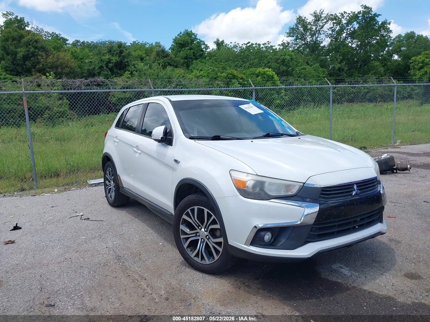 2017 Mitsubishi Outlander VIN JA4AP3AW4HZ018460 IAAI salvage auction — LEFT SIDE, Salvage (Louisiana), sold $1,125 on 2026-07-14 (photo 1)