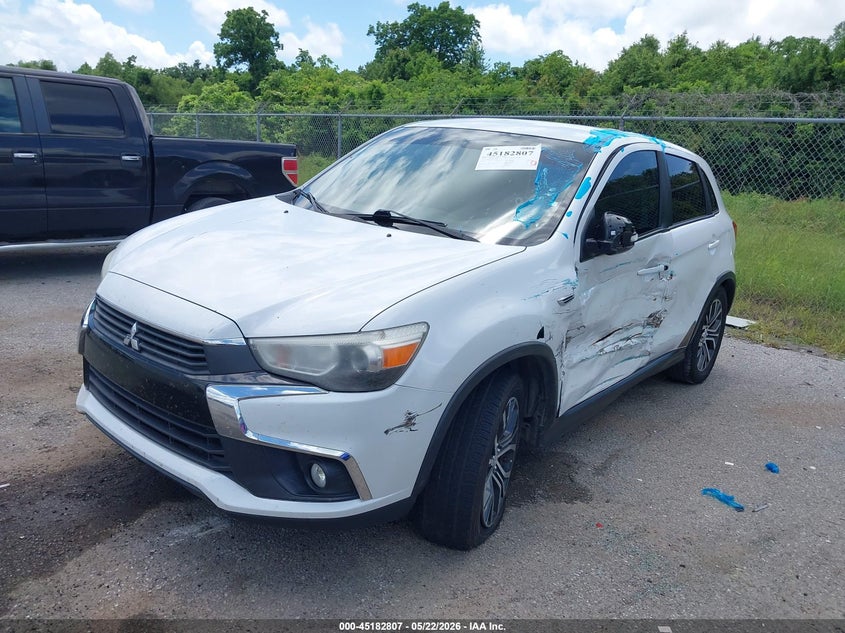 2017 Mitsubishi Outlander VIN JA4AP3AW4HZ018460 IAAI salvage auction — LEFT SIDE, Salvage (Louisiana), sold $1,125 on 2026-07-14 (photo 2)