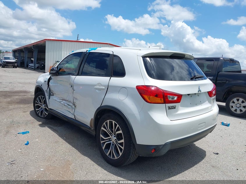 2017 Mitsubishi Outlander VIN JA4AP3AW4HZ018460 IAAI salvage auction — LEFT SIDE, Salvage (Louisiana), sold $1,125 on 2026-07-14 (photo 3)
