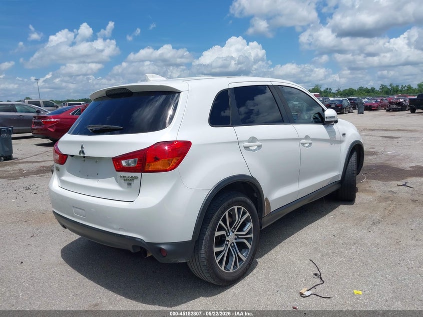 2017 Mitsubishi Outlander VIN JA4AP3AW4HZ018460 IAAI salvage auction — LEFT SIDE, Salvage (Louisiana), sold $1,125 on 2026-07-14 (photo 4)