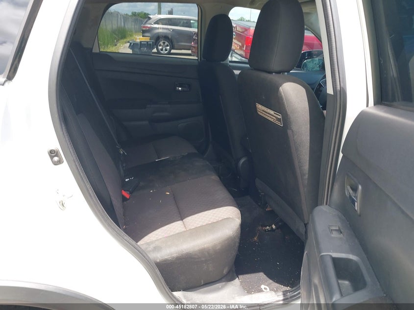 2017 Mitsubishi Outlander VIN JA4AP3AW4HZ018460 IAAI salvage auction — LEFT SIDE, Salvage (Louisiana), sold $1,125 on 2026-07-14 (photo 8)
