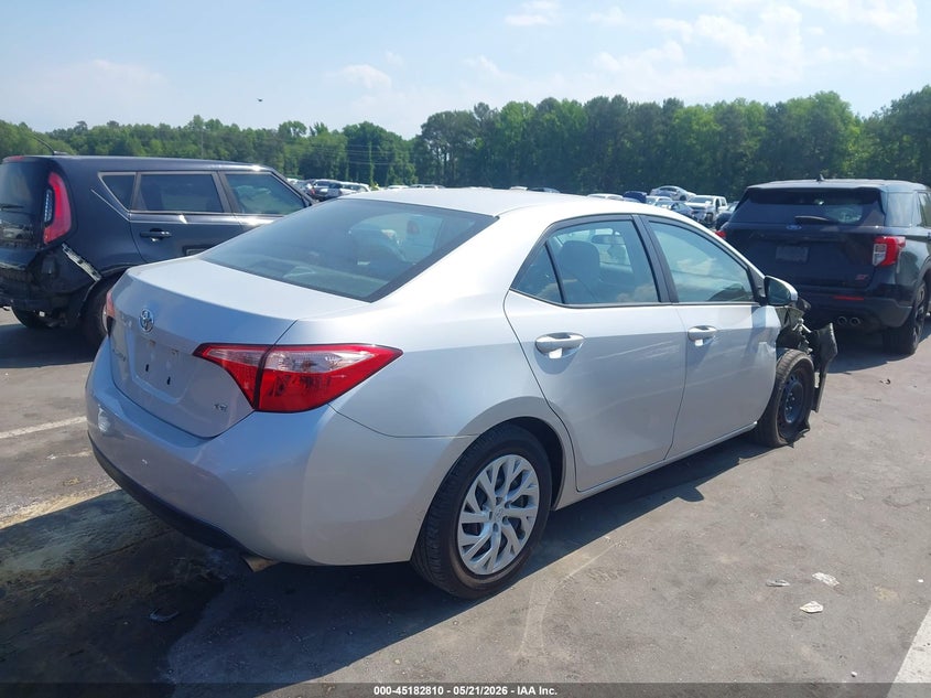 2018 Toyota Corolla VIN 5YFBURHE4JP777791 IAAI salvage auction — RIGHT FRONT, Salvage (North Carolina), sold $525 on 2026-07-22 (photo 4)