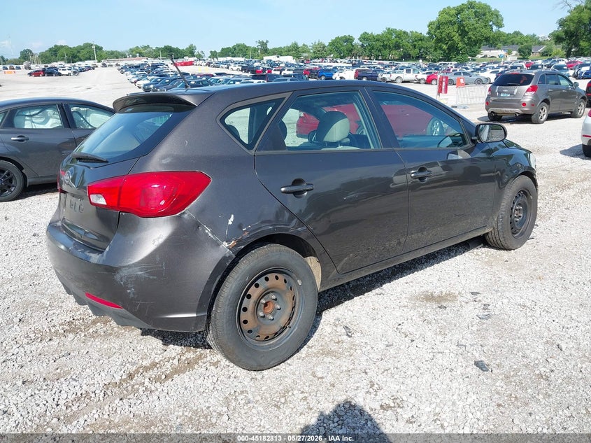 2011 Kia Forte VIN KNAFU5A26B5440349 IAAI salvage auction — FRONT END, Salvage (Kentucky), sold $225 on 2026-07-08 (photo 4)