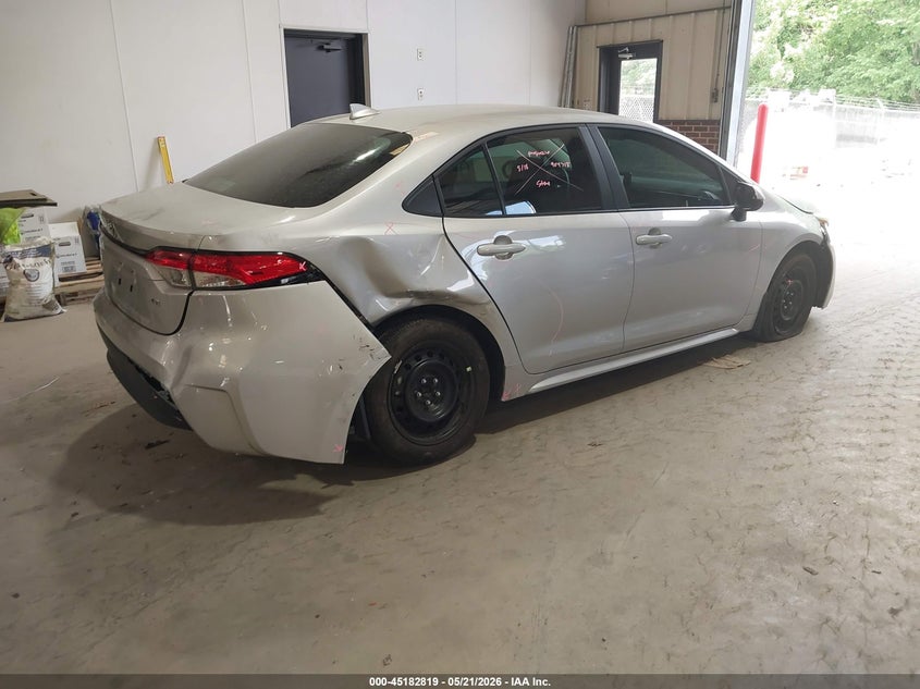 2025 Toyota Corolla VIN 5YFB4MDE6SP341180 IAAI salvage auction — REAR END, Salvage (North Carolina), sold $8,300 on 2026-07-16 (photo 4)