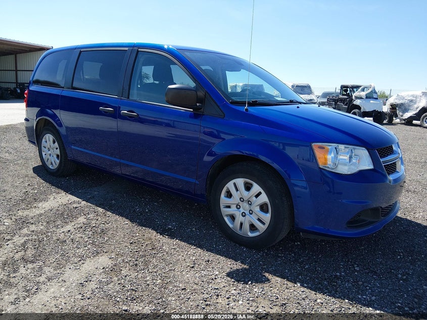 2019 Dodge Caravan VIN 2C4RDGBG0KR639230 IAAI salvage auction — HAIL, Sf97 (Iowa), sold $7,100 on 2026-07-09 (photo 1)