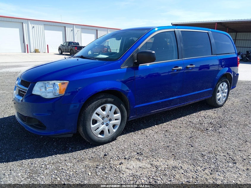 2019 Dodge Caravan VIN 2C4RDGBG0KR639230 IAAI salvage auction — HAIL, Sf97 (Iowa), sold $7,100 on 2026-07-09 (photo 2)