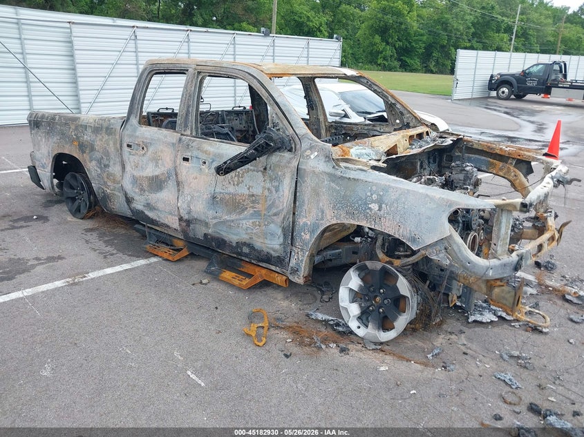 2016 Toyota Tundra VIN 5TFDW5F19GX522074 IAAI salvage auction — BURN, Junking Certificate (Mississippi), sold $25 on 2026-07-21 (photo 1)