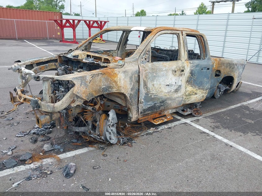 2016 Toyota Tundra VIN 5TFDW5F19GX522074 IAAI salvage auction — BURN, Junking Certificate (Mississippi), sold $25 on 2026-07-21 (photo 2)