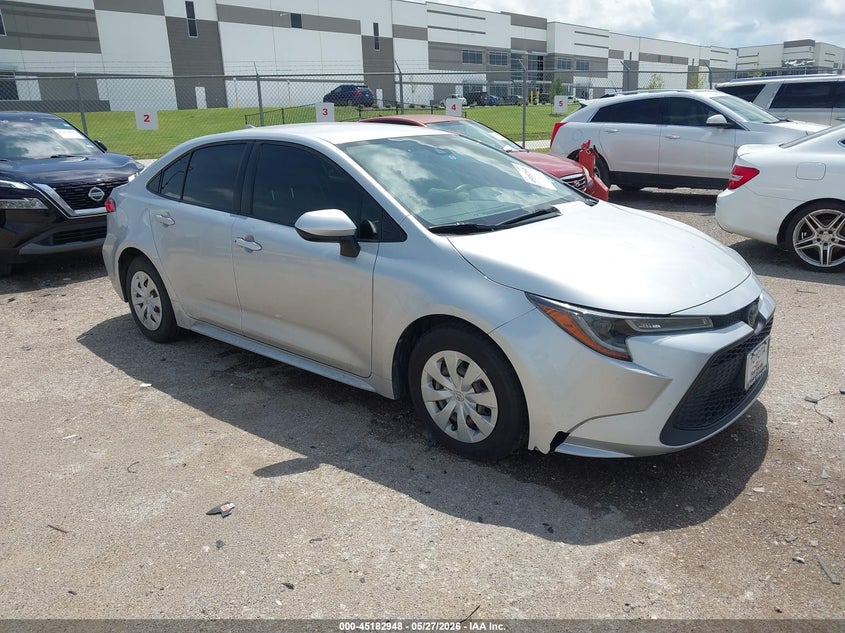 2020 Toyota Corolla VIN JTDDPRAE6LJ071441 IAAI salvage auction — HAIL, Salvage Title, sold $4,650 on 2026-07-17 (photo 1)