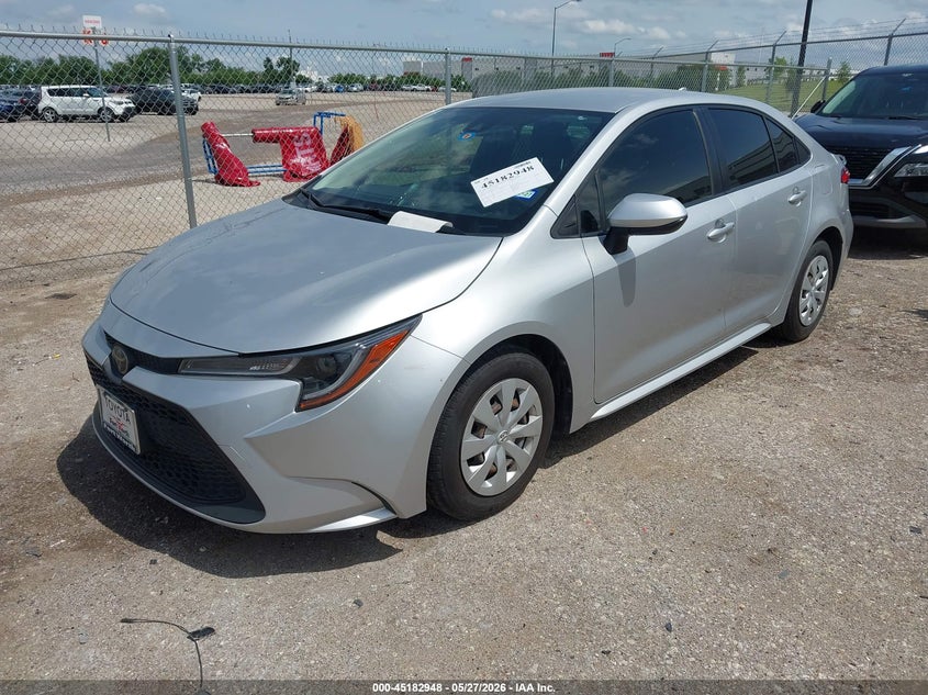 2020 Toyota Corolla VIN JTDDPRAE6LJ071441 IAAI salvage auction — HAIL, Salvage Title, sold $4,650 on 2026-07-17 (photo 2)