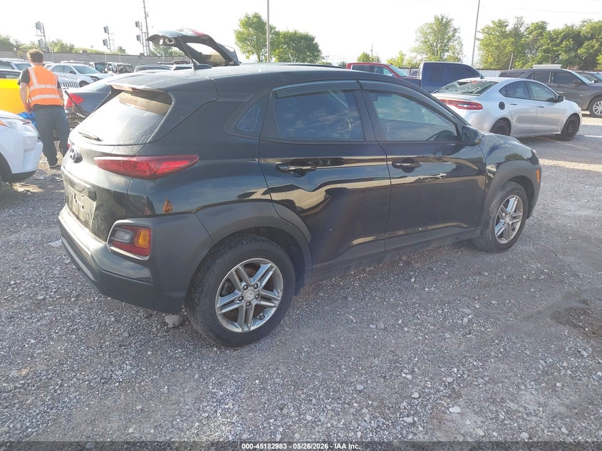 2020 Hyundai Kona VIN KM8K12AA7LU408965 IAAI salvage auction — HAIL, Clear (Missouri), sold $2,375 on 2026-07-20 (photo 4)