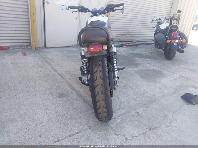 2017 Triumph motorcycle Bonneville VIN SMTD10GN7HT803173 IAAI salvage auction — FRONT END, Salvage (California), sold $550 on 2026-07-14 (photo 6)