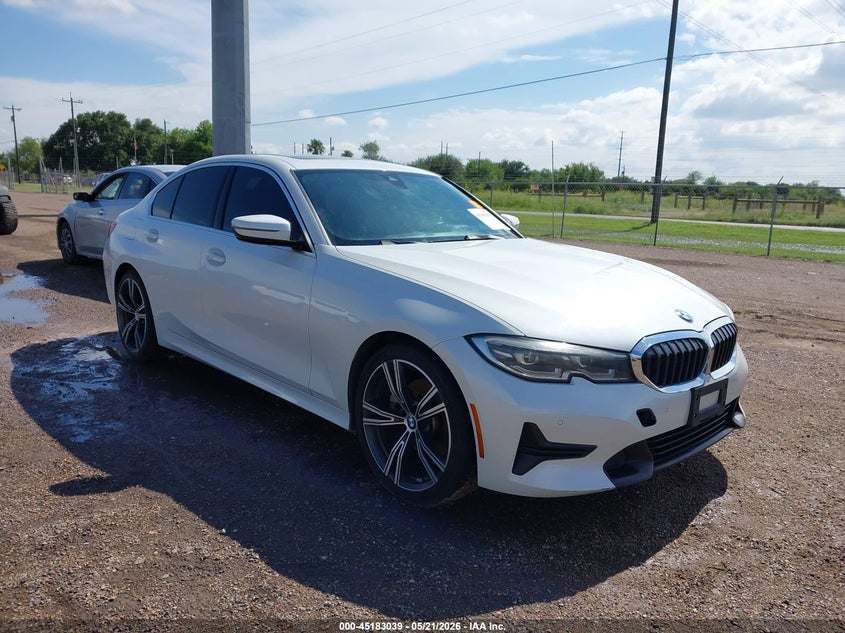2021 BMW 3 series VIN 3MW5R1J02M8C00094 IAAI salvage auction — FRONT END, Original (Texas), sold $11,600 on 2026-07-07 (photo 1)