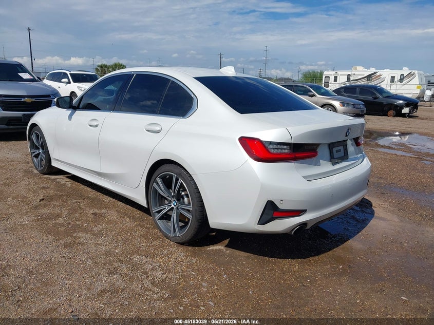 2021 BMW 3 series VIN 3MW5R1J02M8C00094 IAAI salvage auction — FRONT END, Original (Texas), sold $11,600 on 2026-07-07 (photo 3)