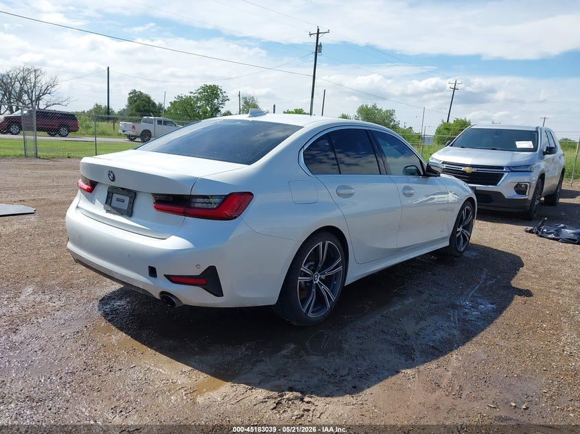 2021 BMW 3 series VIN 3MW5R1J02M8C00094 IAAI salvage auction — FRONT END, Original (Texas), sold $11,600 on 2026-07-07 (photo 4)