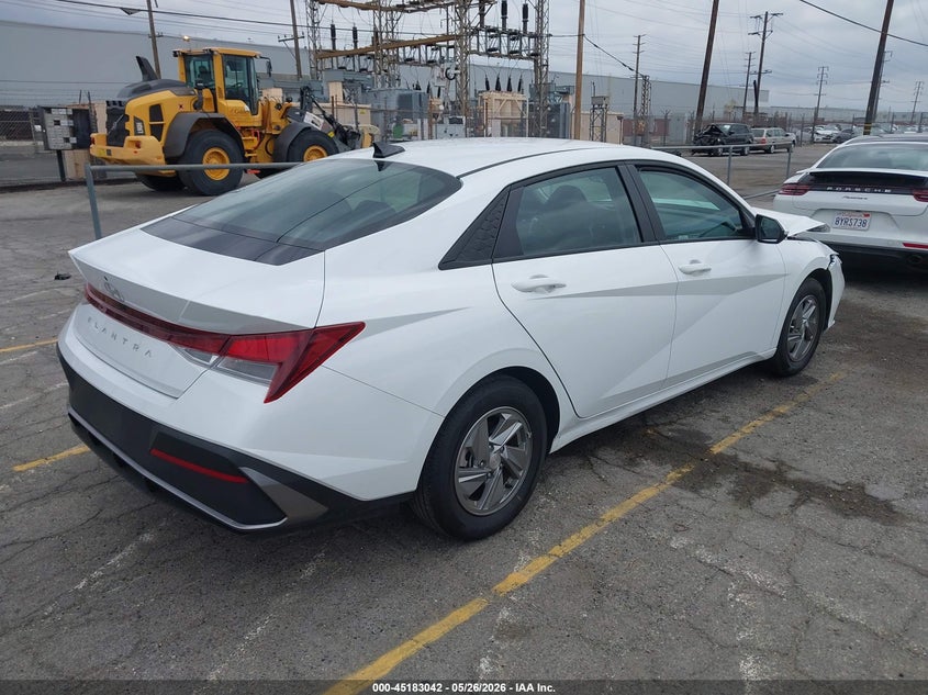 2025 Hyundai Elantra VIN KMHLL4DG0SU012191 IAAI salvage auction — FRONT END, Salvage (California), sold $525 on 2026-07-28 (photo 4)