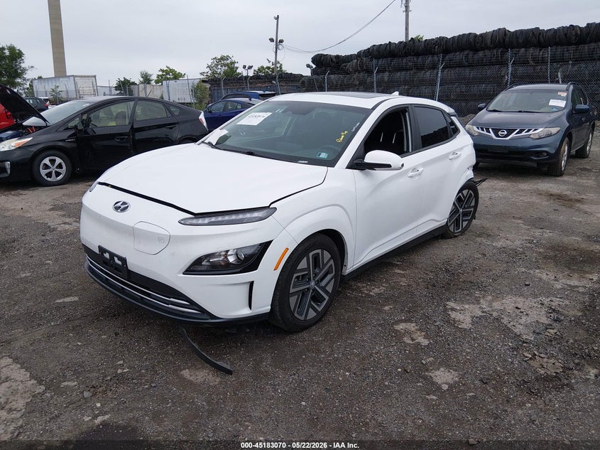2023 Hyundai VIN KM8K33AG8PU190299 IAAI salvage auction — RIGHT REAR, Certificate Of Destruction (Florida), sold $5,600 on 2026-07-10 (photo 2)