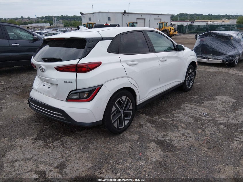 2023 Hyundai VIN KM8K33AG8PU190299 IAAI salvage auction — RIGHT REAR, Certificate Of Destruction (Florida), sold $5,600 on 2026-07-10 (photo 4)
