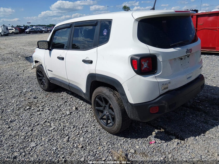 2018 Jeep Renegade VIN ZACCJBAB0JPJ36966 IAAI salvage auction — FRONT END, Salvage (West Virginia), sold $150 on 2026-07-15 (photo 3)